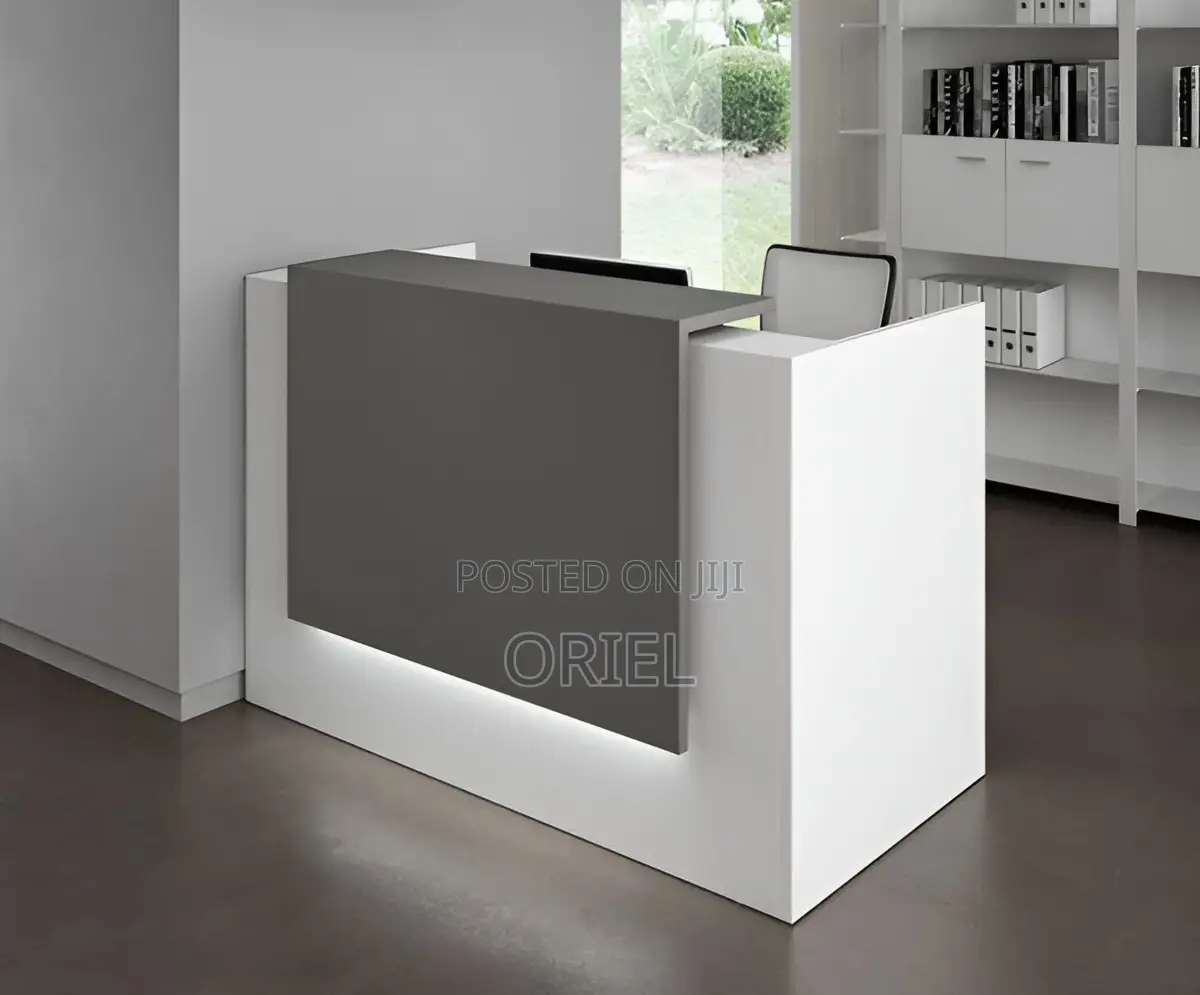Office Desk : Contemporary Office Reception Desk