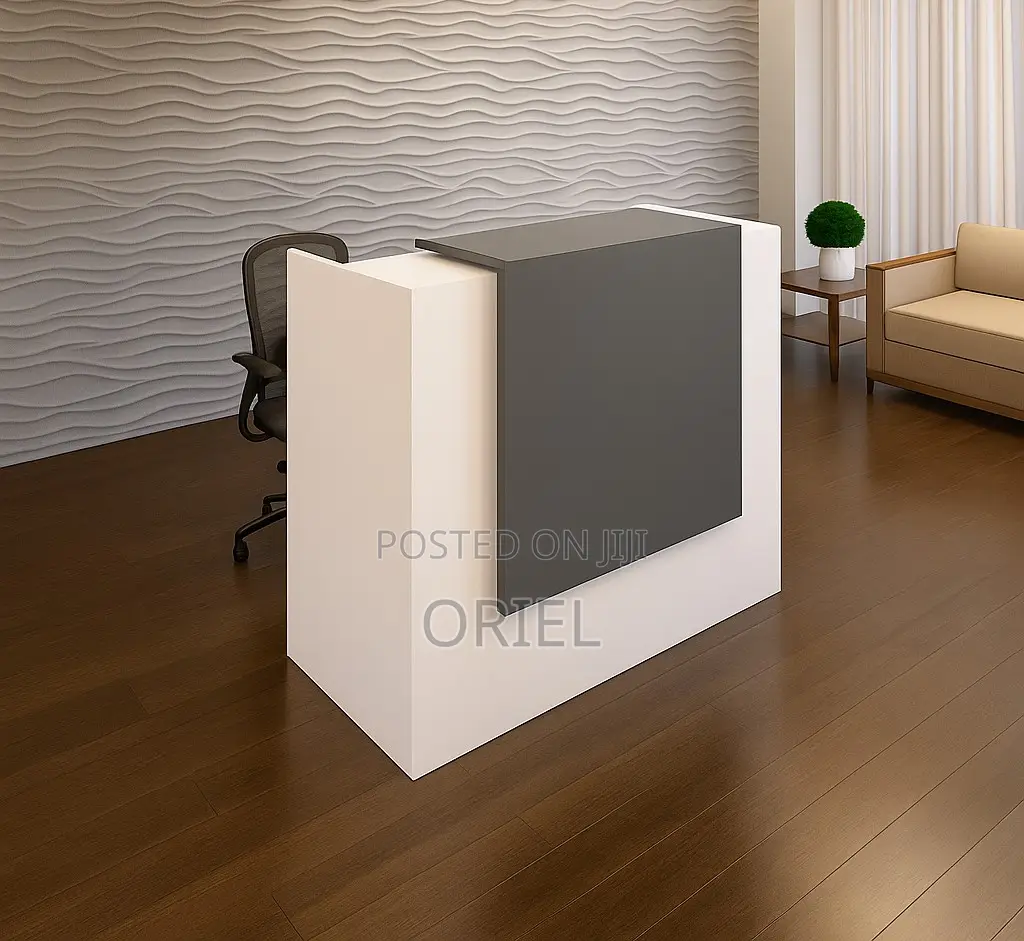 Office Desk : Contemporary Office Reception Desk