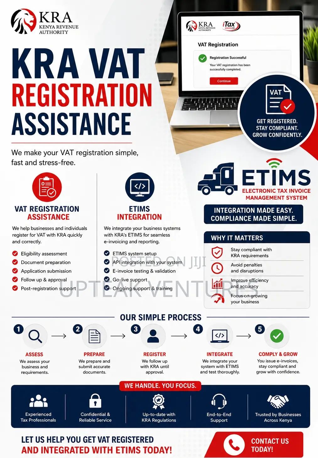 Vat Registration/Etims Onboarding