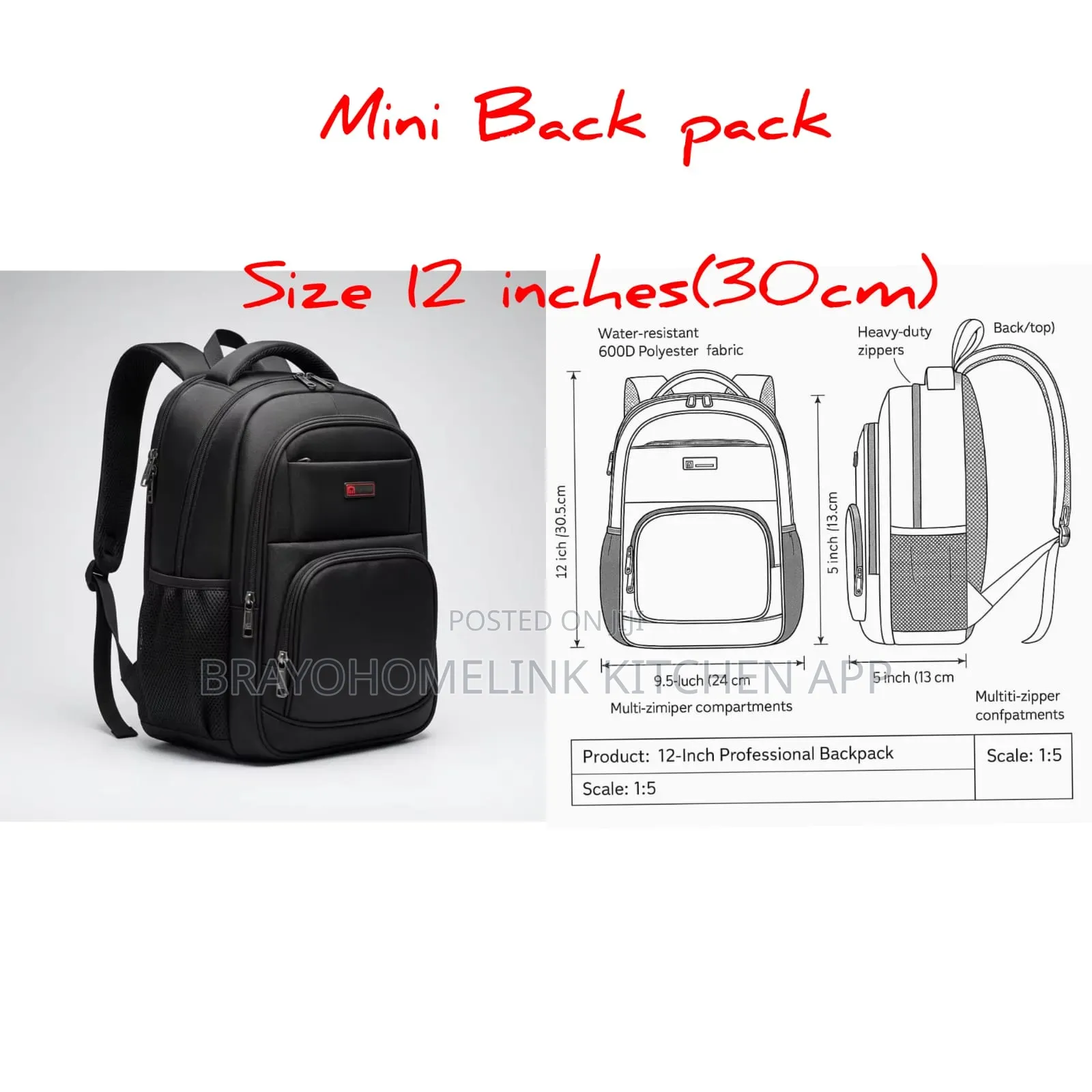*Laptop/College/High School Bag