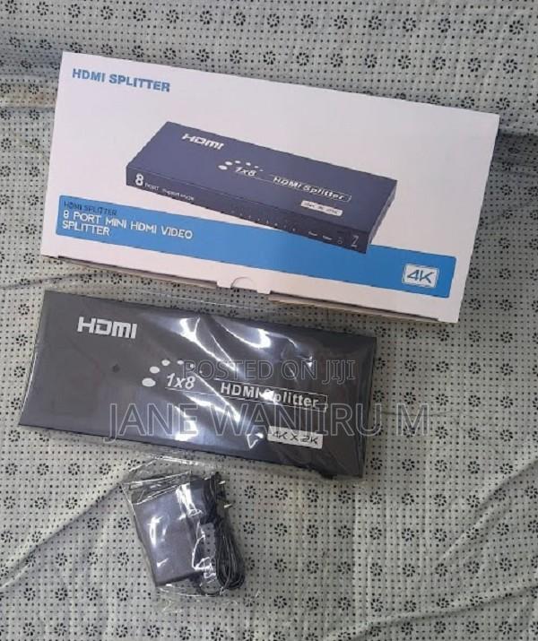 1x8 Hdmi Splitter – Connect One Source to 8 Screens - main view