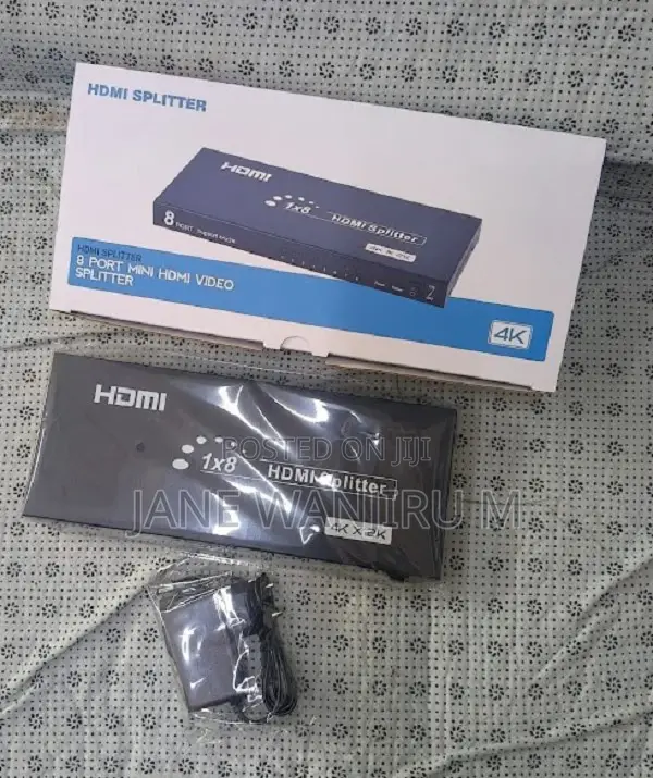 1x8 Hdmi Splitter – Connect One Source to 8 Screens