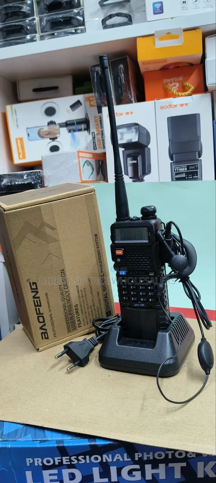 High Power Walkie Uv-5r Plus Professional Communication Radio