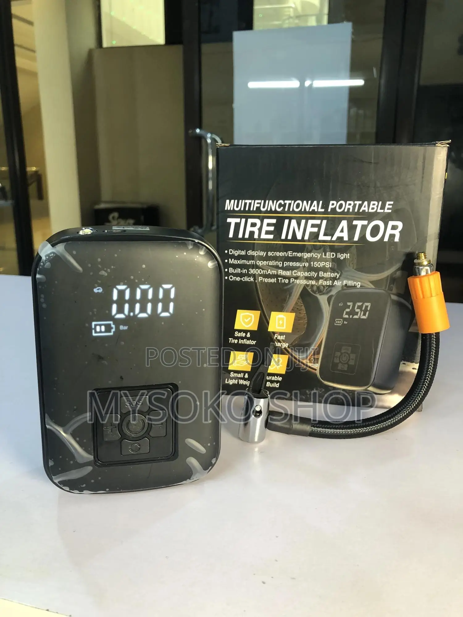 Rechargeable Tire Inflator