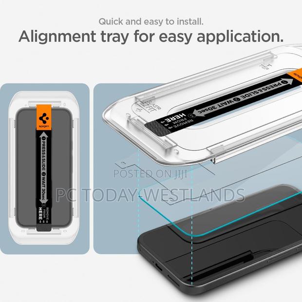 Spigen Tempered Glass Screen Protector Designed for Pixel 9a - thumbnail 5