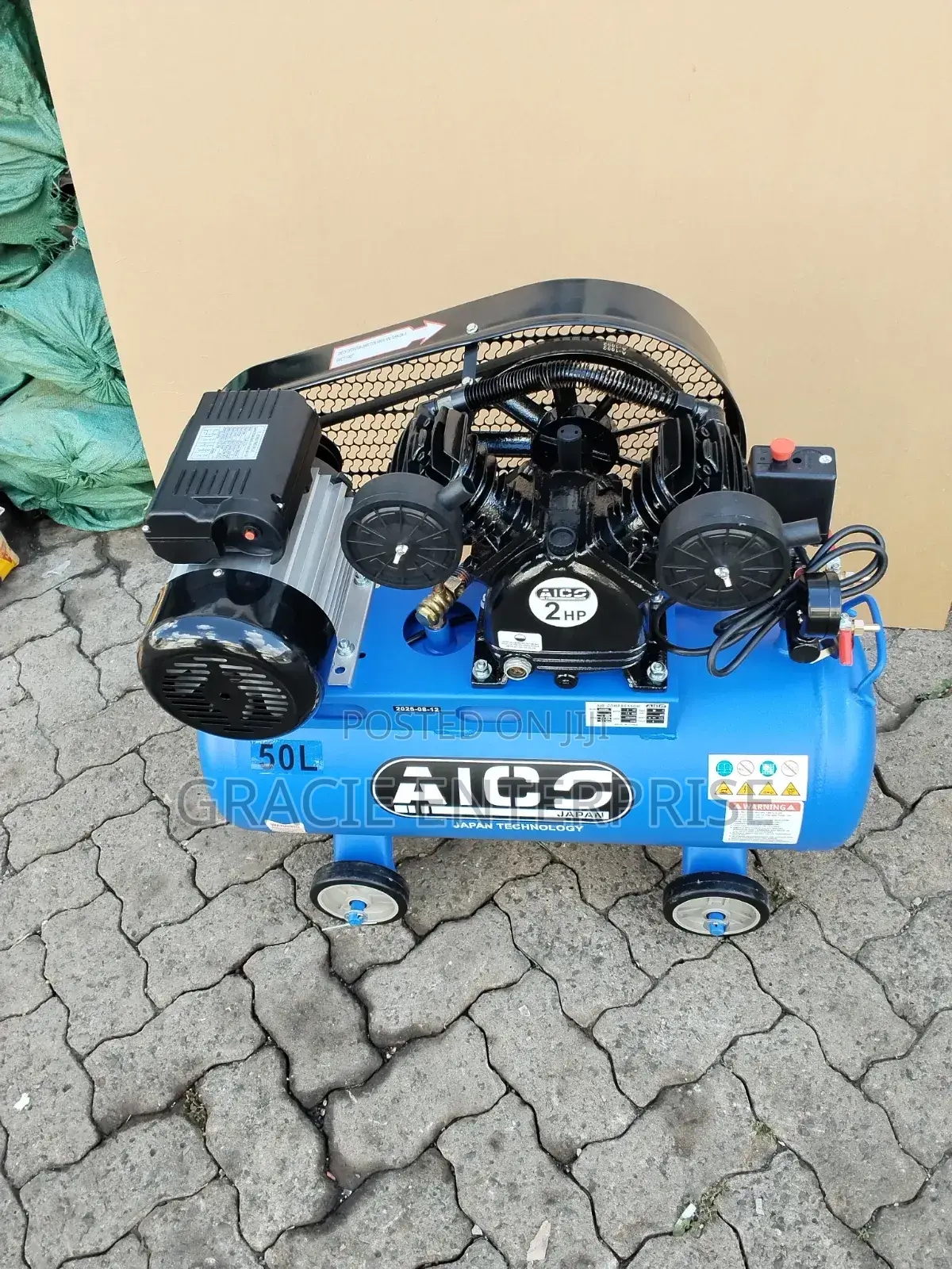 Aico Belt Driven Compressor 50l