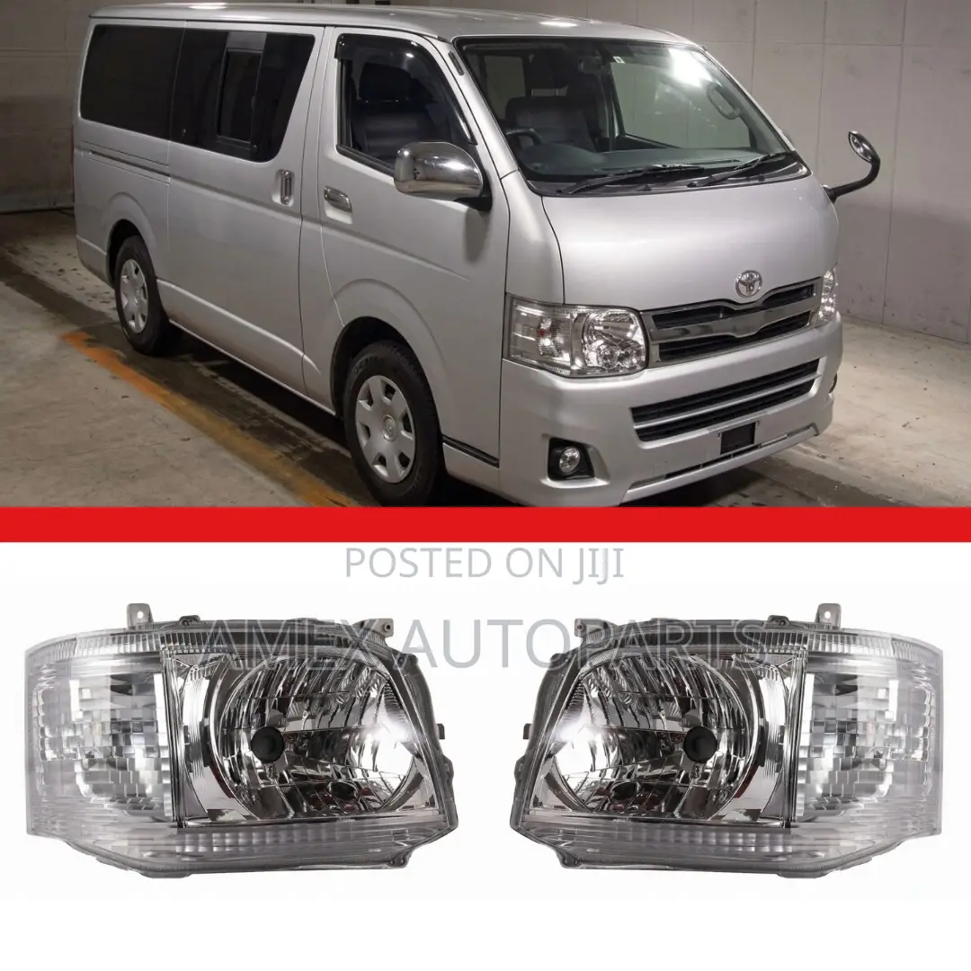 Head Lamp Toyota Hiace 7l Kdh202 10-11 Model -Amex Auto Parts