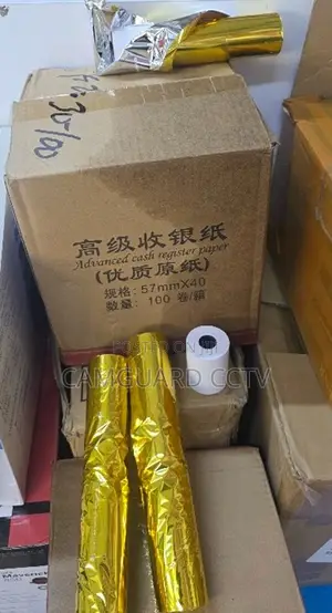 Thermal Paper Rolls 57mm X 40mm – 100pcs Cashier Pos Receipt Rolls