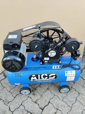 2 Piston Belt Driven Electric Air Compressor