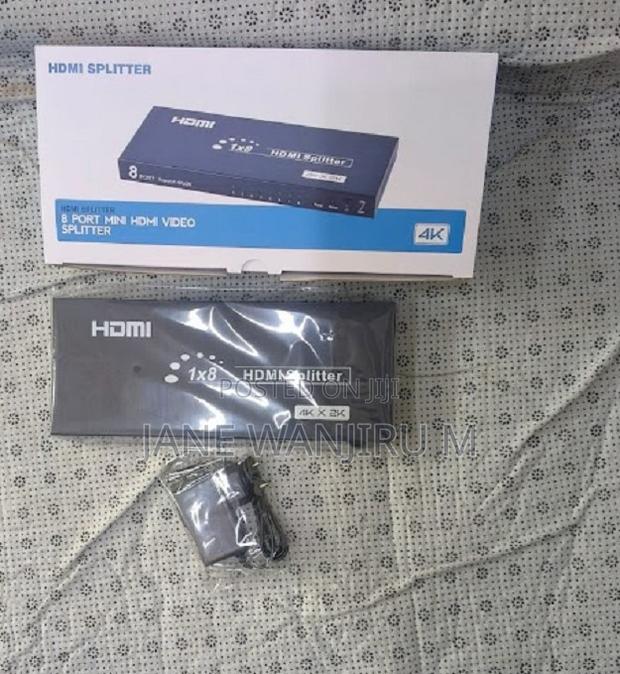 1x8 Hdmi Signal Splitter – Stable Audio Video Distribution - main view