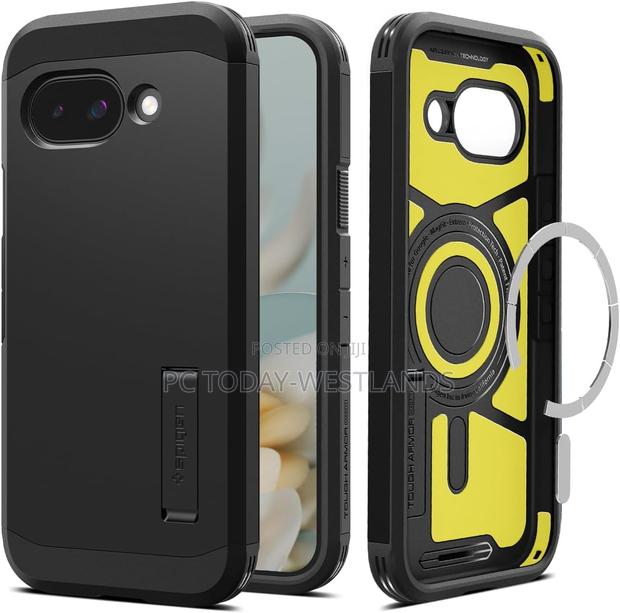 Spigen for Pixel 9a Case, Tough Armor (Ai) Magfit (2025)