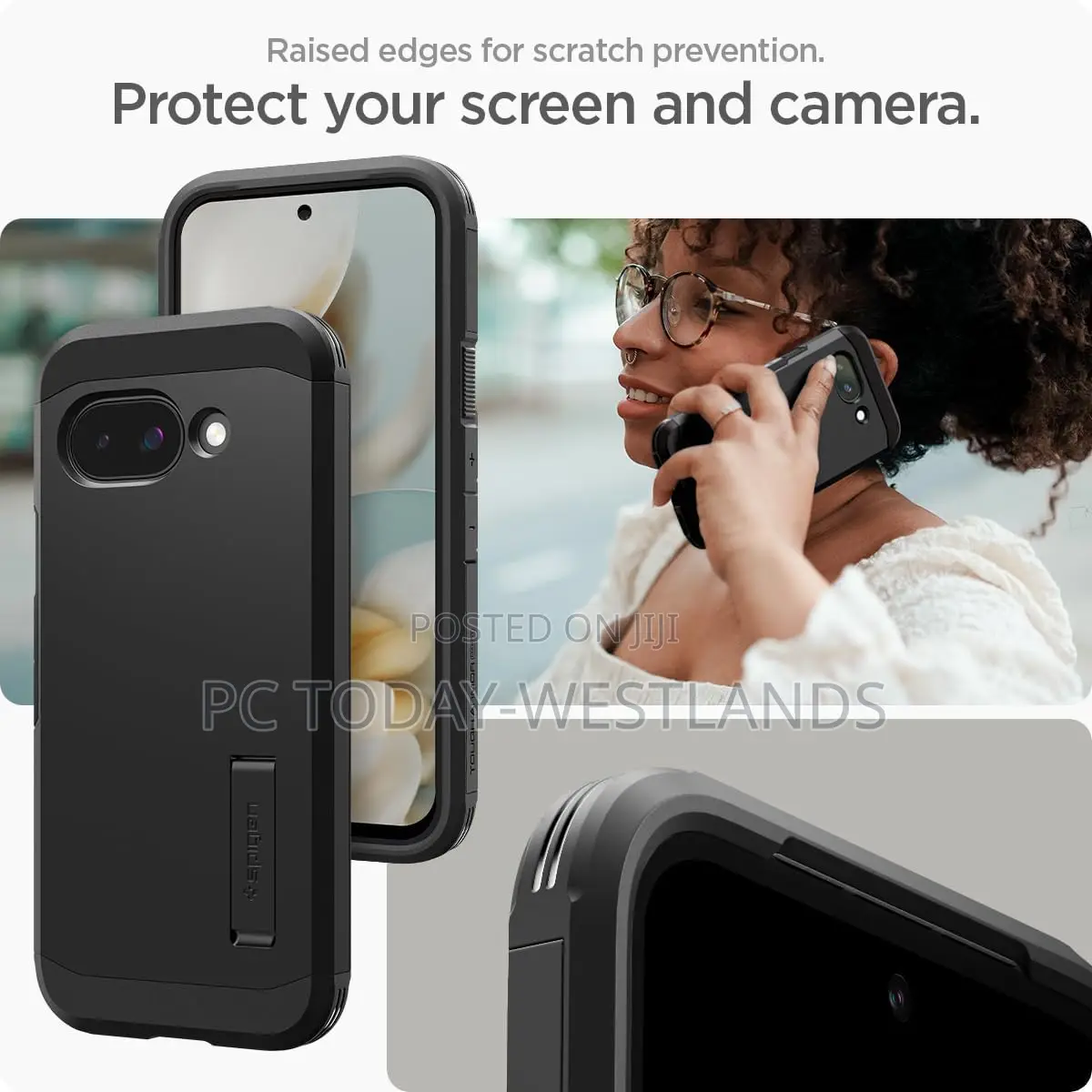Spigen for Pixel 9a Case, Tough Armor (Ai) Magfit (2025)
