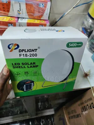 Rechargeable Solar Shell Lamp