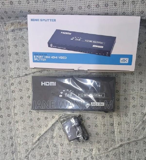Hdmi 8 Port Display Splitter – Plug Play Hd Splitter - main view