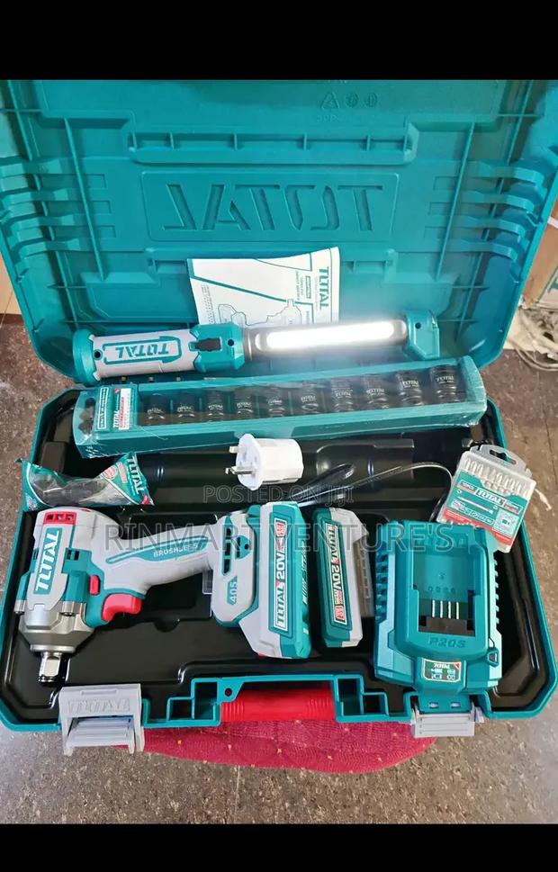 Total Cordless Impact Wrench With Flashlight - main view