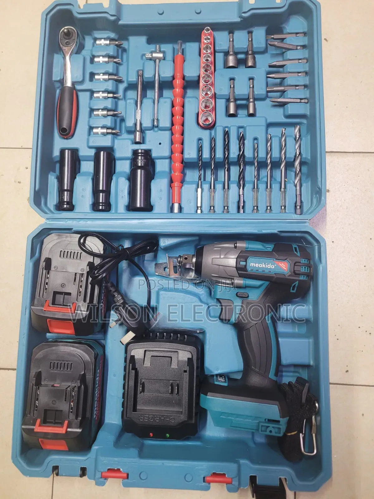 Meakinda Cordless Impact Wrench. 198v