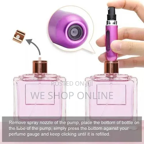 5ml Travel Mini Cologne Perfume Spray Bottle.