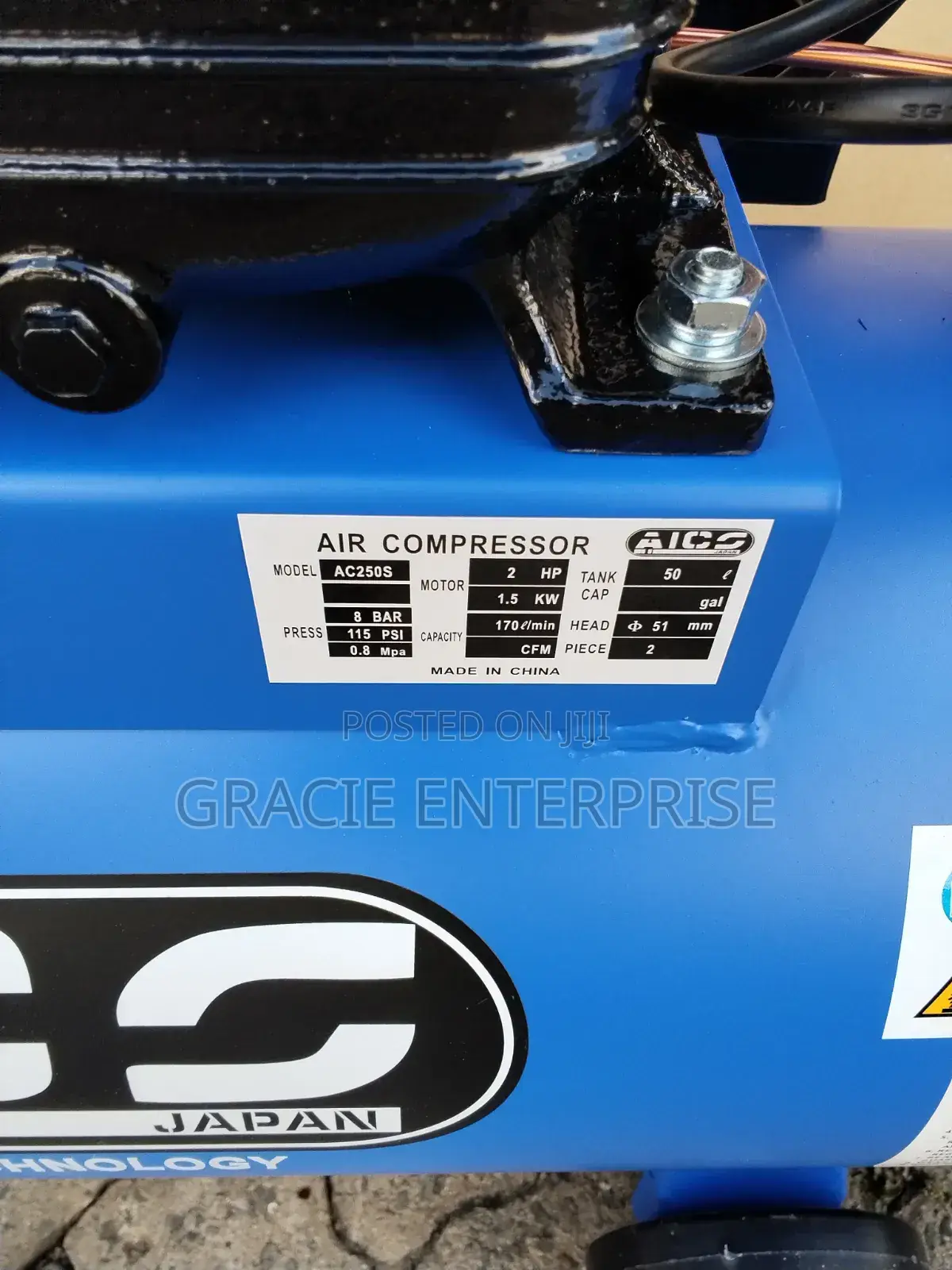 Pneumatic Air Compressor 50l