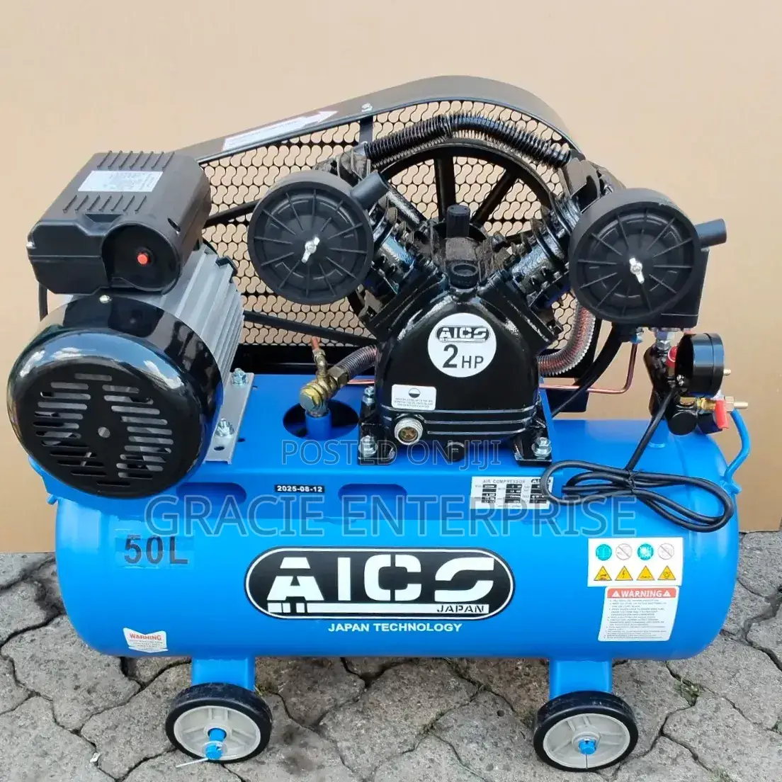 Pneumatic Air Compressor 50l