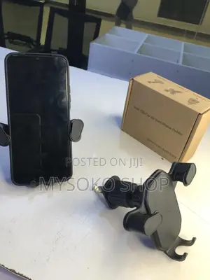 Car Phone Holder (With a Hook)