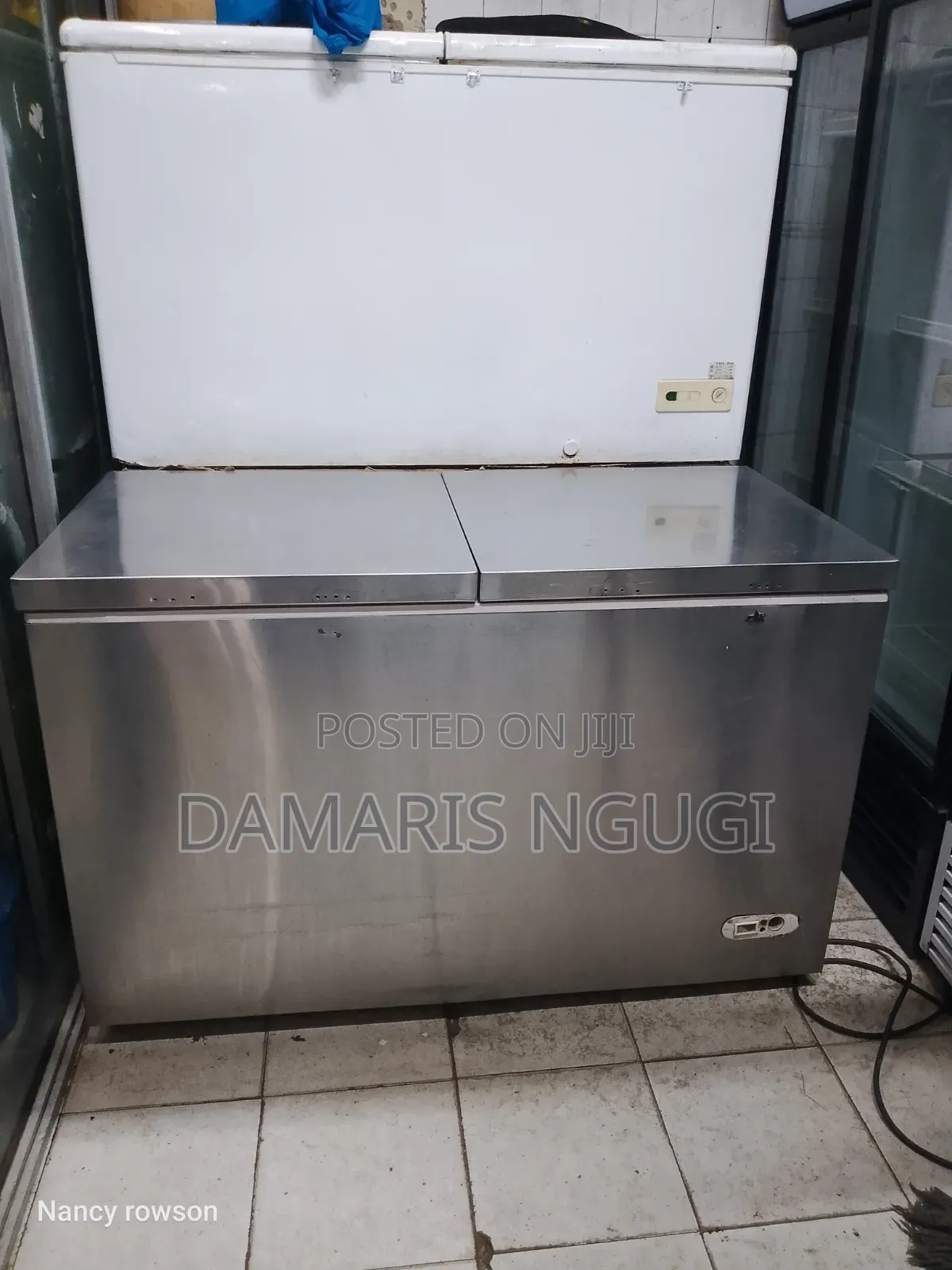 Original Exuk Gray Freezer