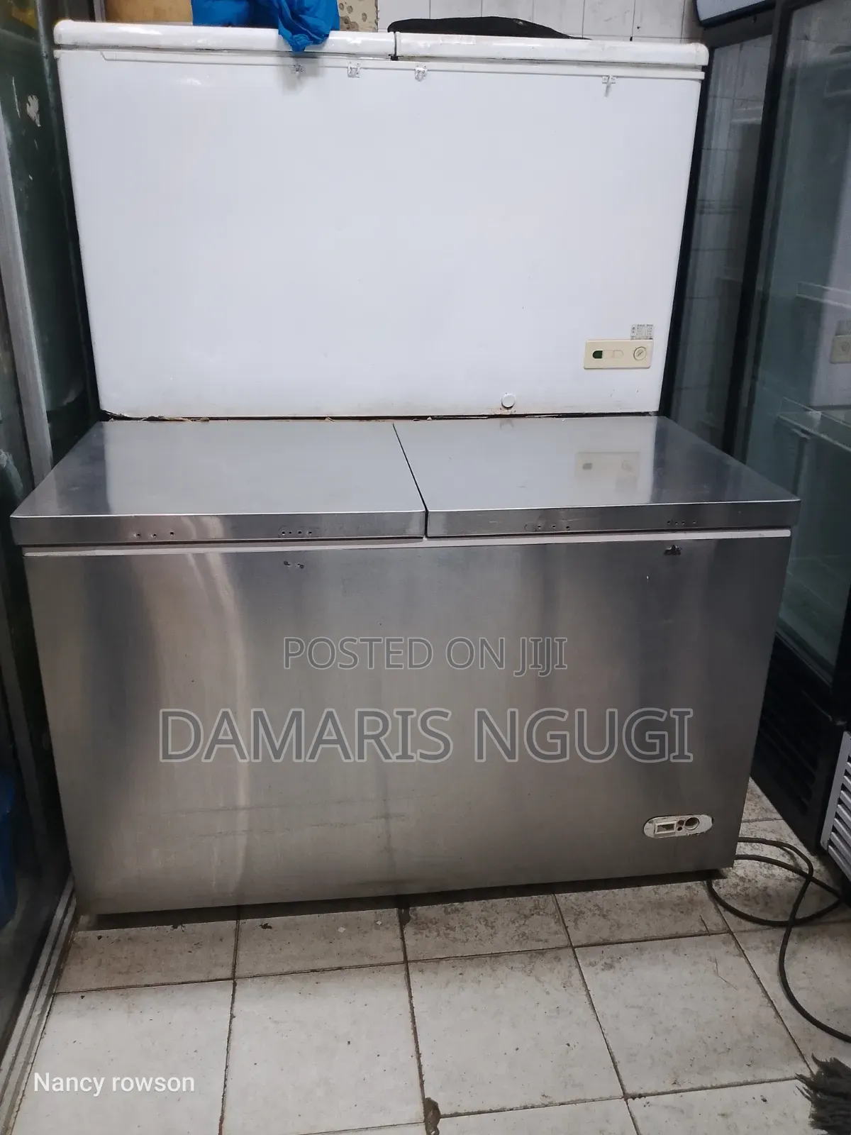 Original Exuk Gray Freezer