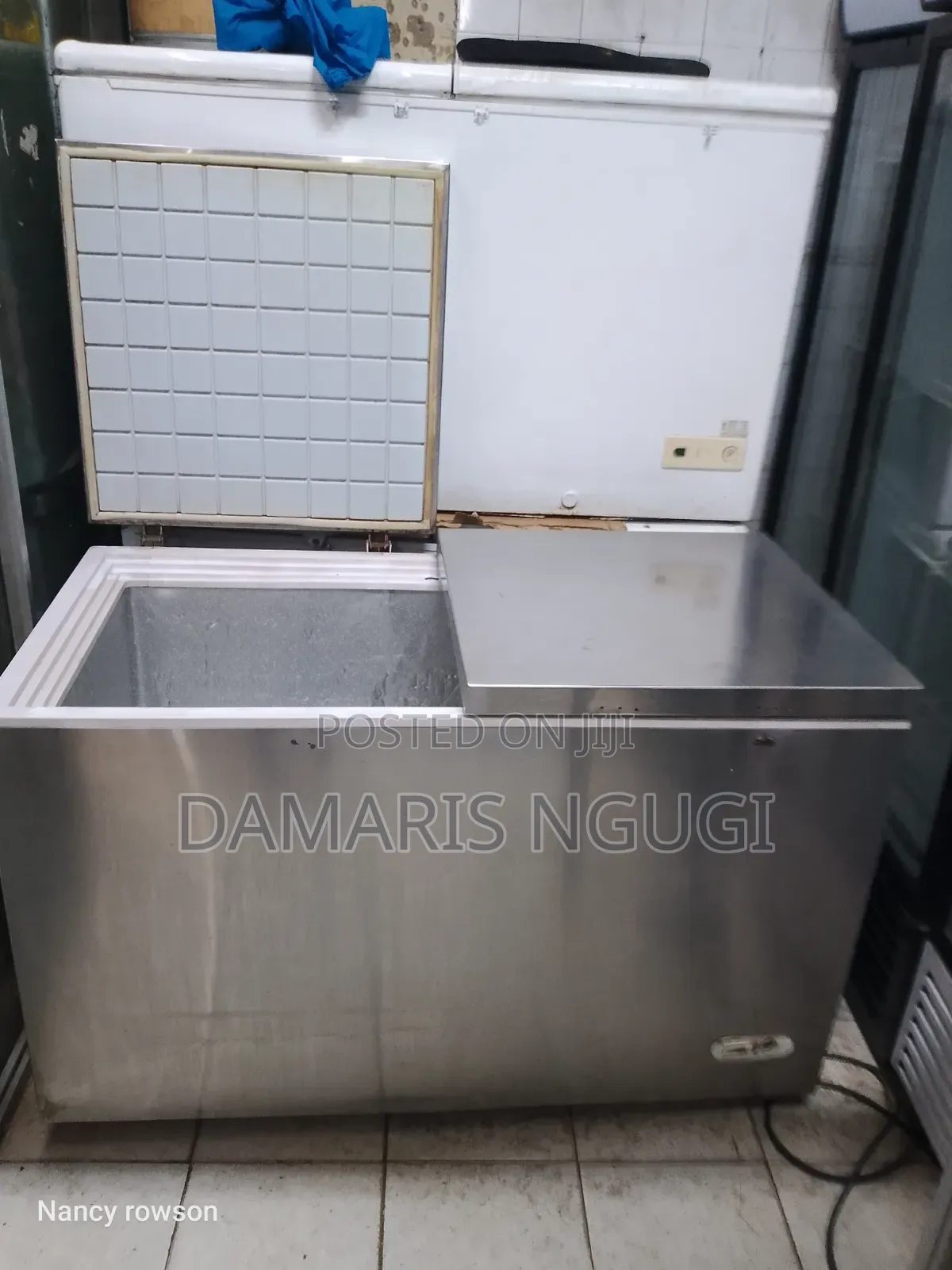 Original Exuk Gray Freezer