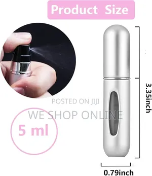 5ml Travel Mini Cologne Perfume Spray Bottle.