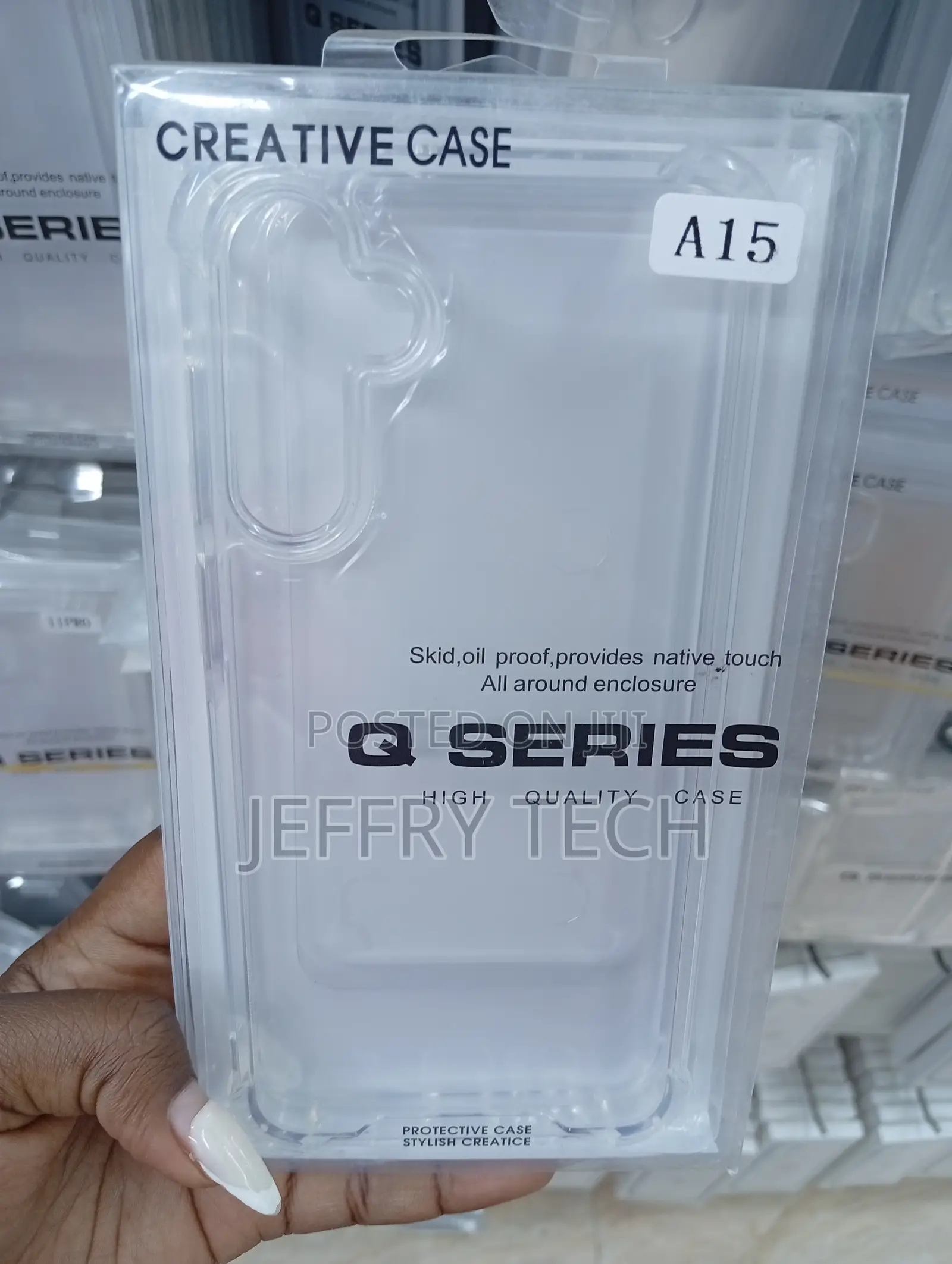 Samsung Galaxy A15 Good Grip and Shock Absorption Case