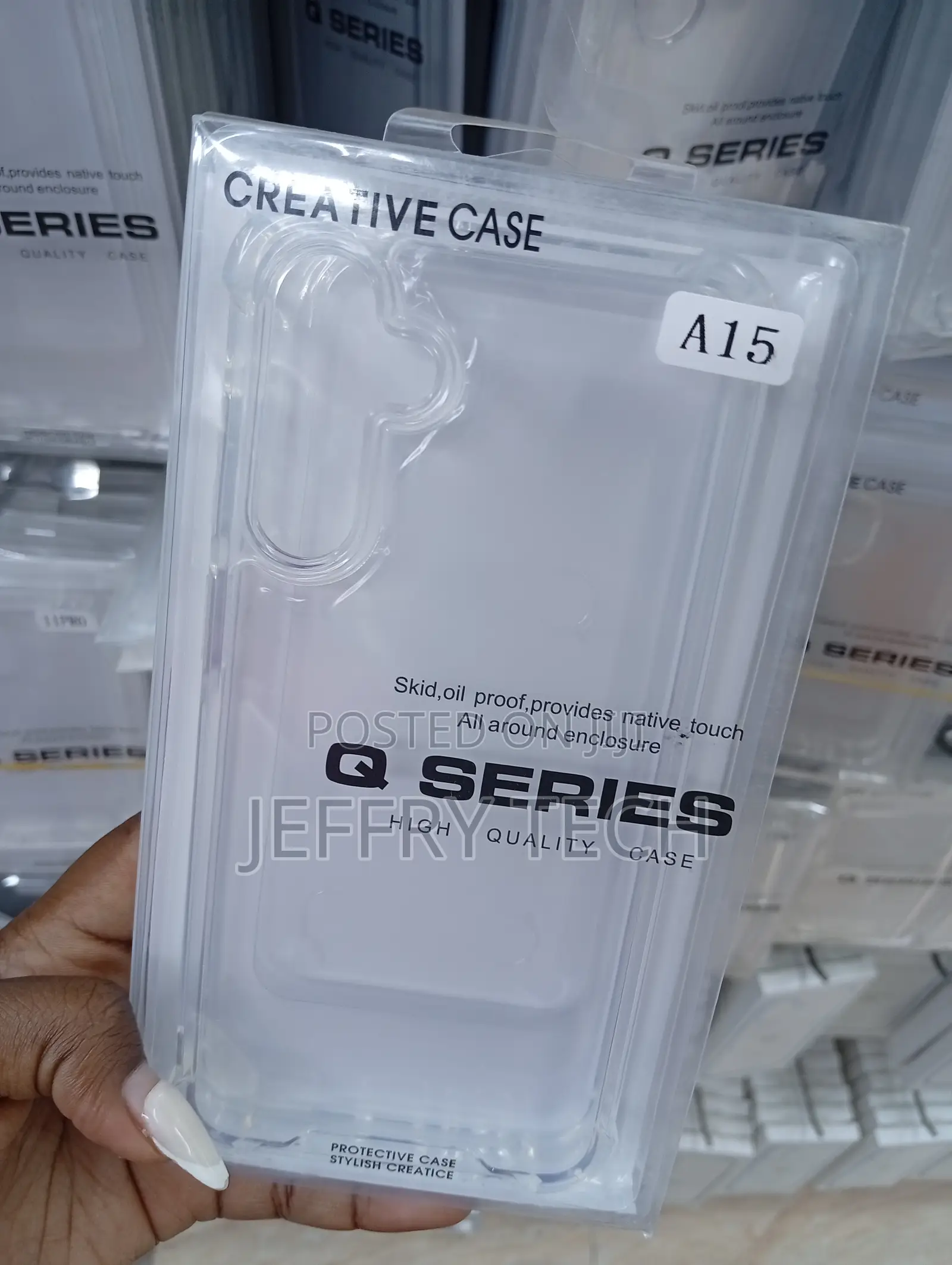 Samsung Galaxy A15 Good Grip and Shock Absorption Case