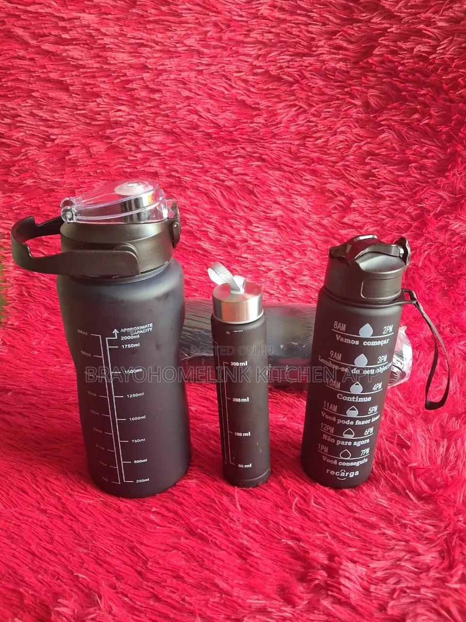 3 In 1 Water Bottle