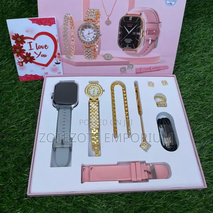 7 in 1 A58 Smart Watch-.Big Screen