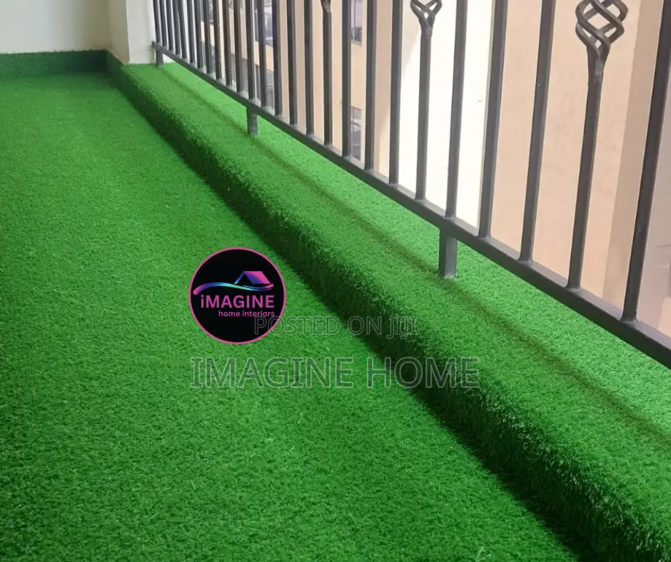 Green Decor With Grass Carpet