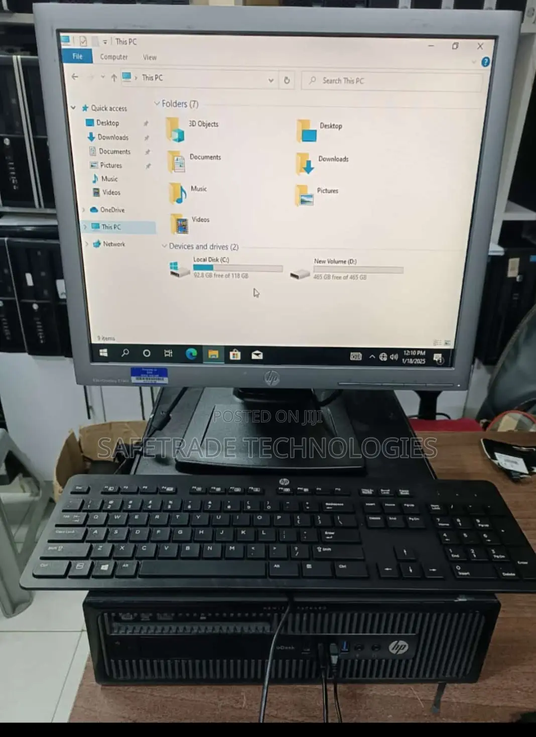 Digital Hp Desktop Computer Elite 800 4gb Intel Corei5 Hdd500gb