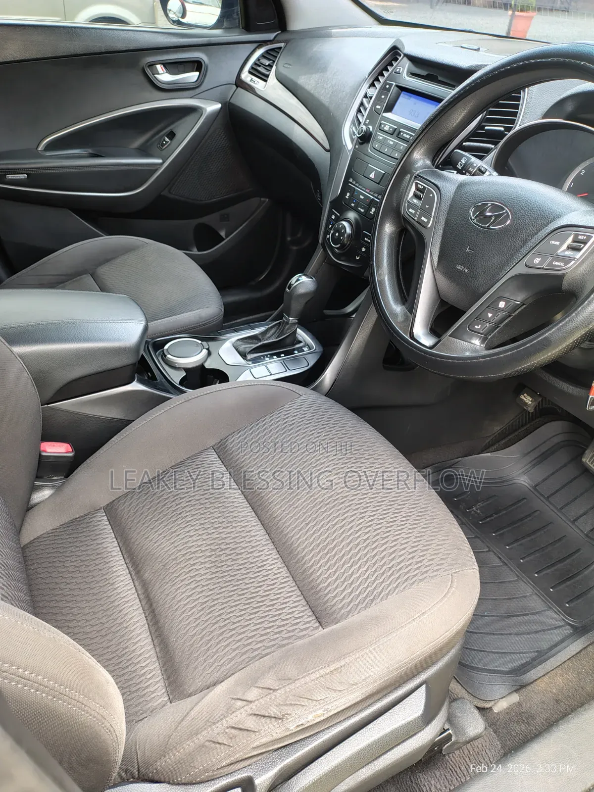 Hyundai Santa Fe 2013 Gray