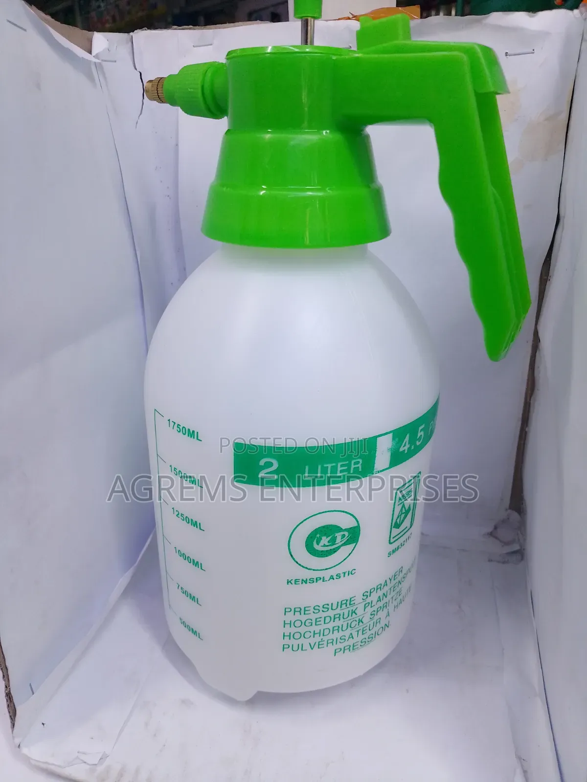 Ken Plastic Hand Pressure 2 L