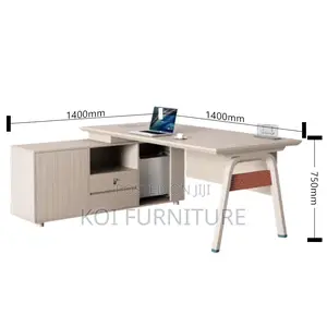 Office Desk; 1.8 Meters Spacious Ergonomic Design Executive Desk