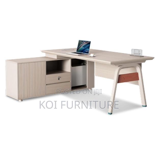Office Desk; 1.8 Meters Spacious Ergonomic Design Executive Desk - thumbnail 5