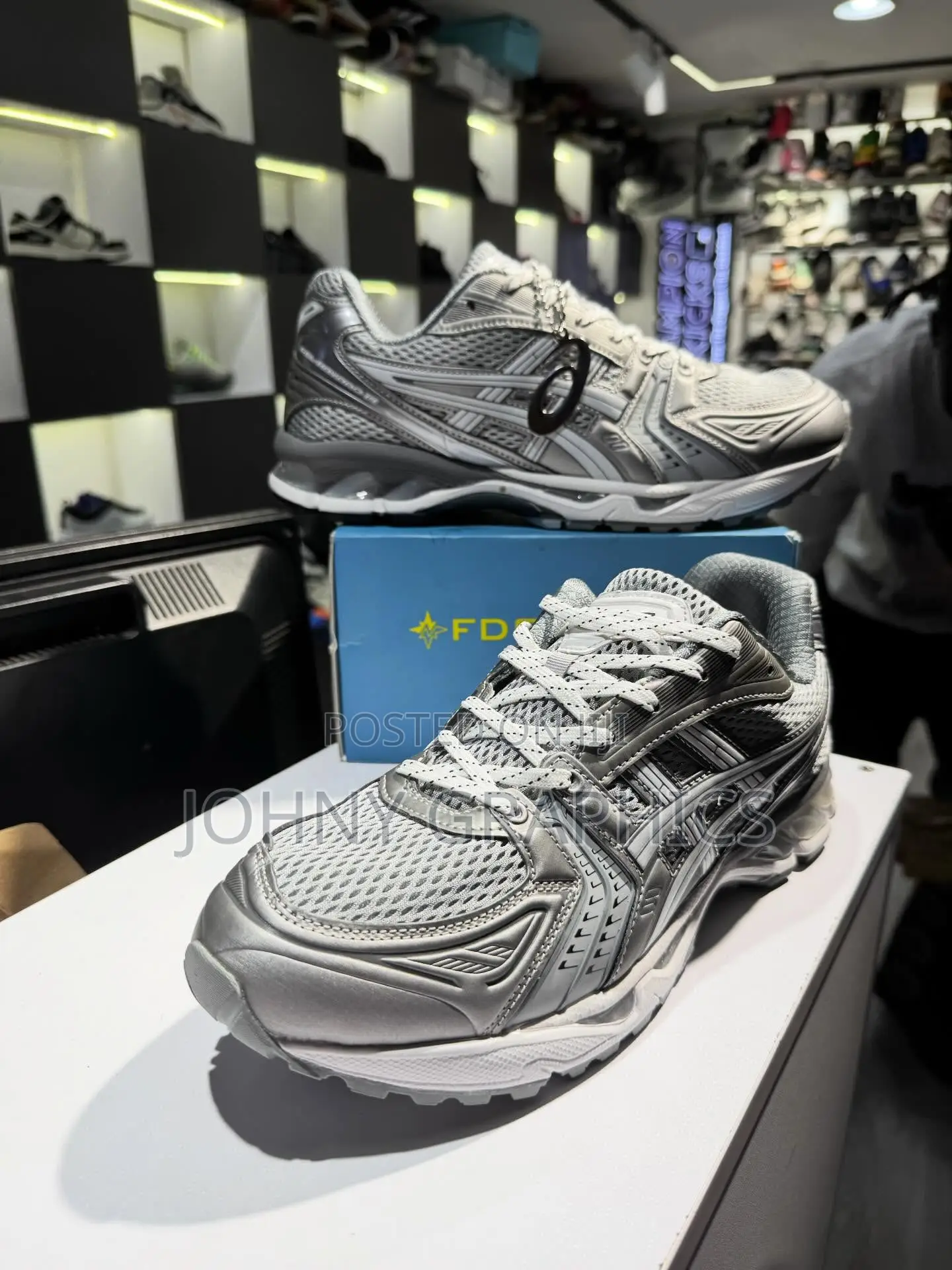 Asics Gel-Nyc Silver Blue - New Trending Retro Sneakers