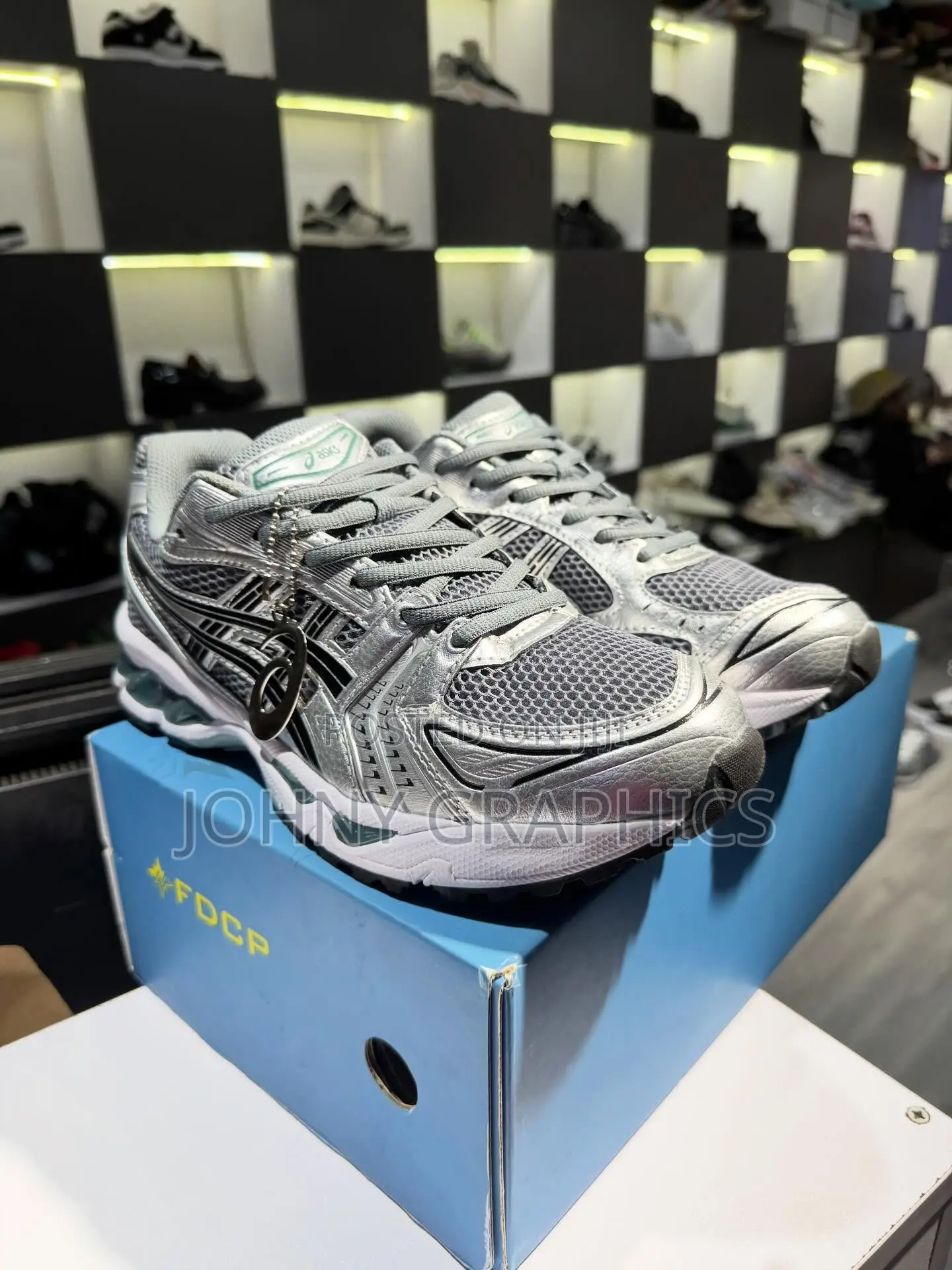 Asics Gel-Nyc Silver Blue - New Trending Retro Sneakers
