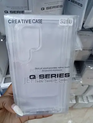 Samsung Galaxy S23 Ultra Clear, Shockproof Back Cover Case