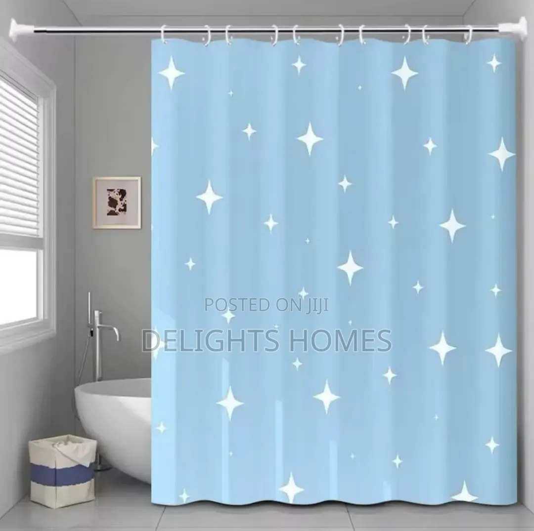 Waterproof Shower Curtain -Car