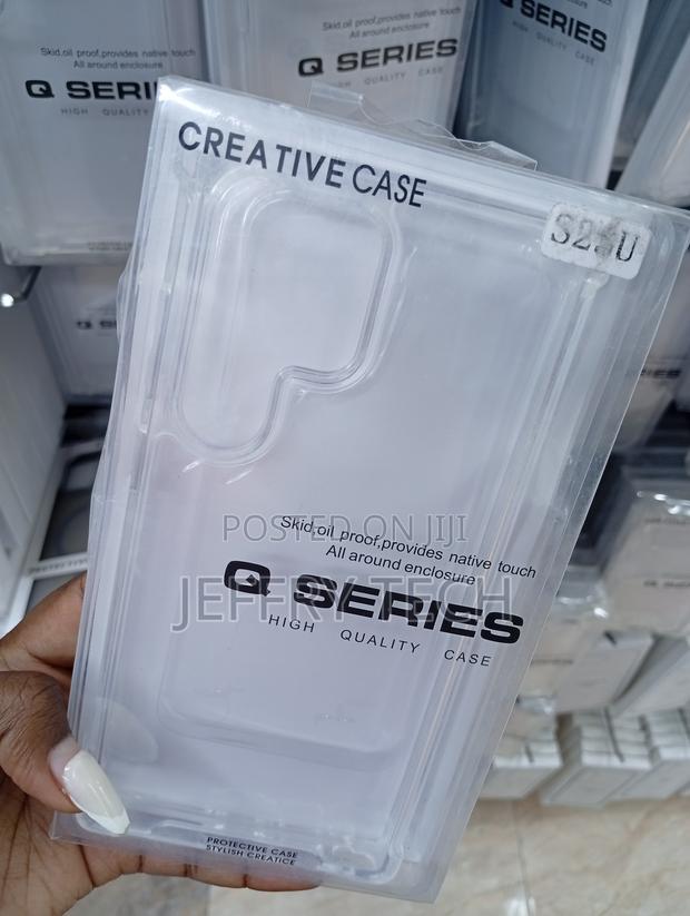 Samsung Galaxy S23 Ultra Clear, Shockproof Back Cover Case - thumbnail 2