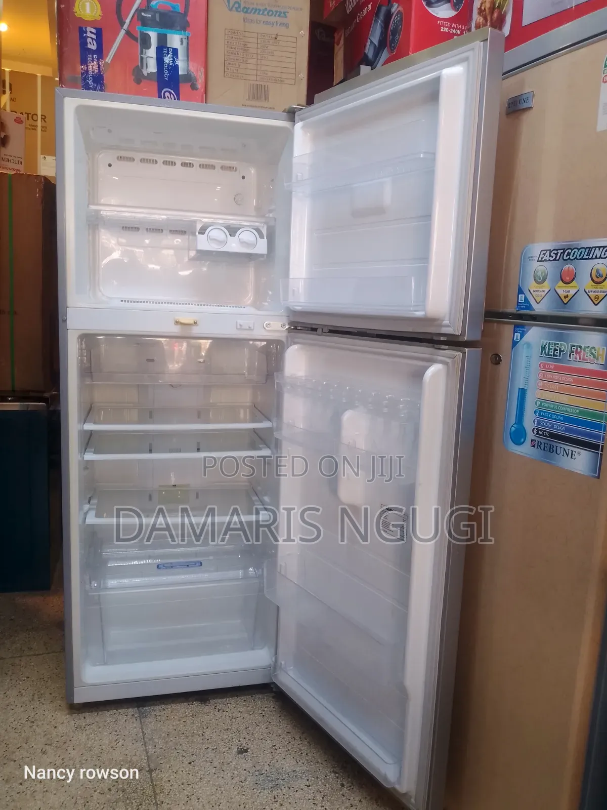 Clean Super Working Double Door Fridge