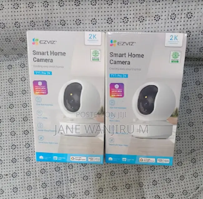 Ezviz Ty1 Smart Home Camera – 360° Pan Tilt Wifi CCTV
