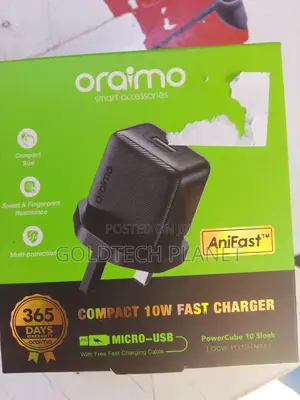 Oraimo 10w Charger