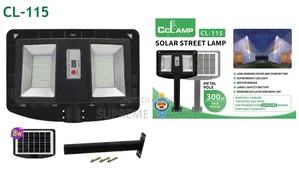 Cclamp Cl-115 Is a 300w Solar Street Light.