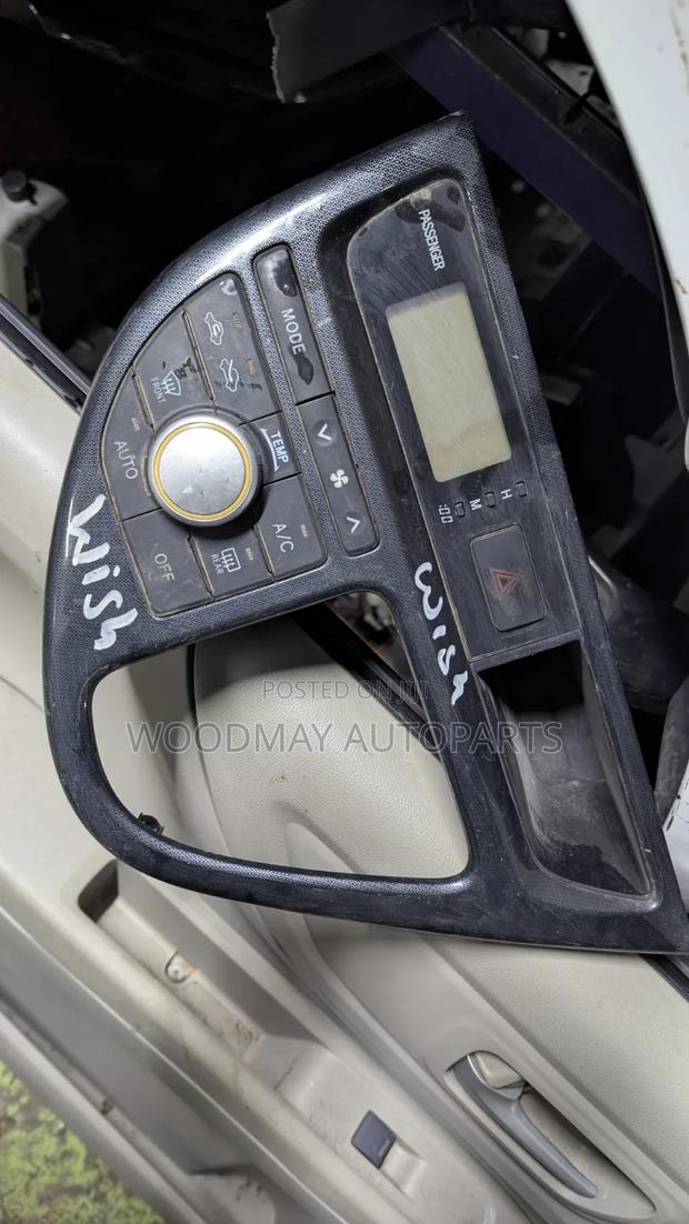 Toyota Wish Ac Control