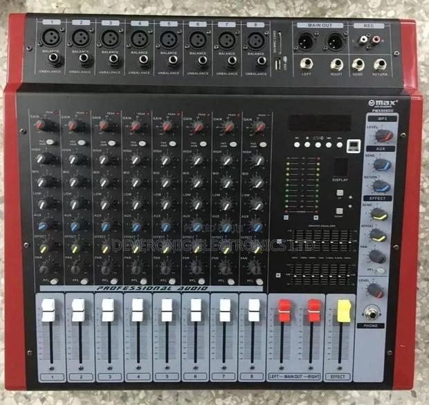 *Max 8ch Mixer