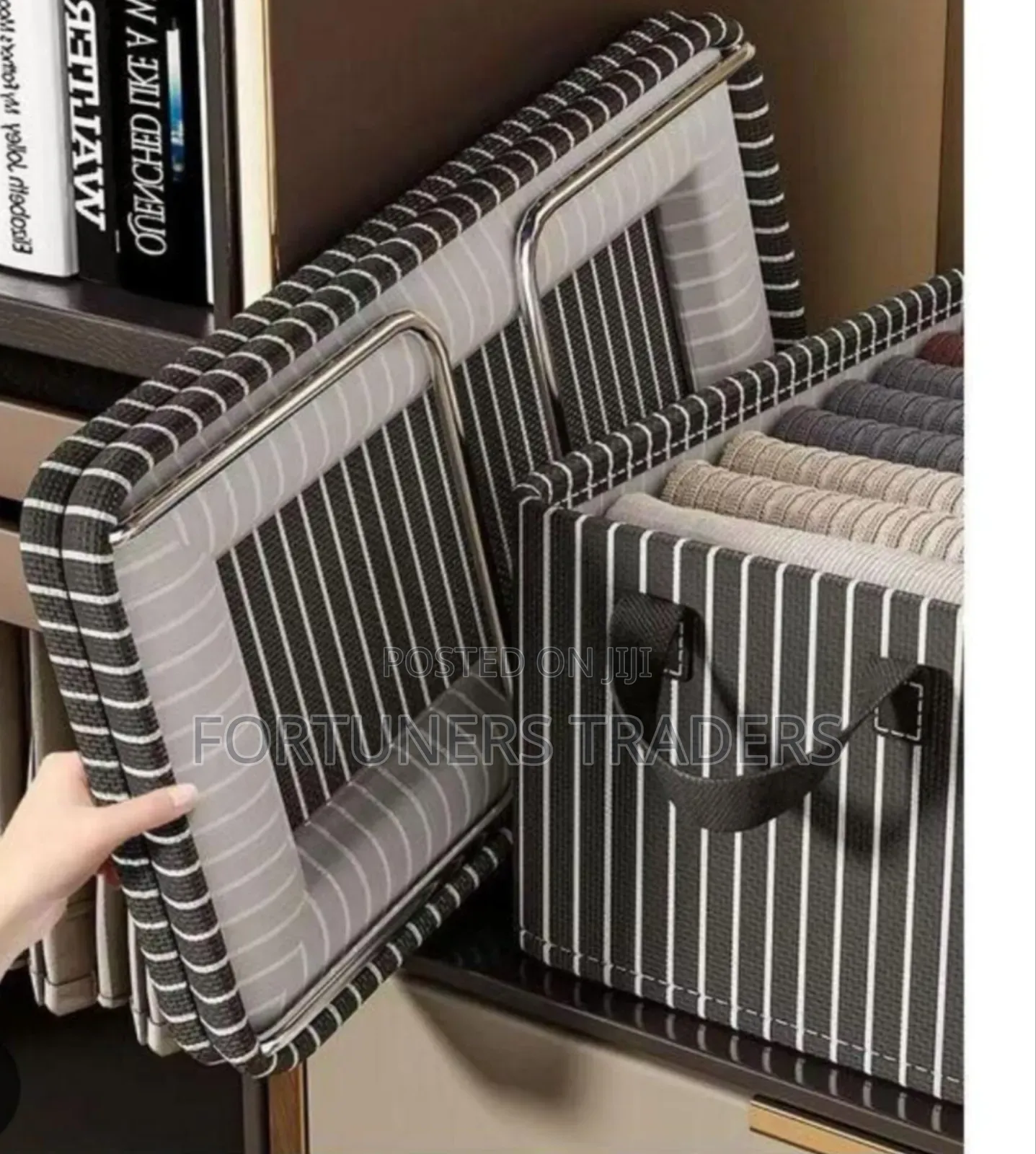 Stripped Closet Organizer